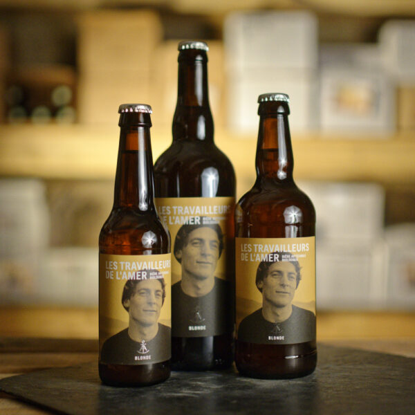 Bière blonde Les Travailleurs de l'amer 33cl