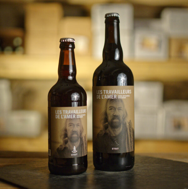 Bière Stout Les Travailleurs de l'amer 75cl
